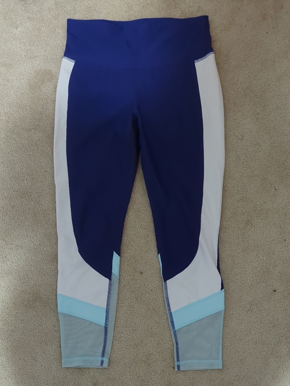 Xersion Royal Blue Compression Top with White Logo